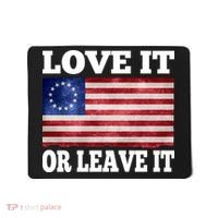 Love It Or Leave It Betsy Ross Flag Mousepad thumb 0