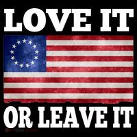 Love It Or Leave It Betsy Ross Flag Tote Bag thumb 4