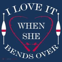Love It When She Bends Over Funny Fishing Women's Hoodie thumb 2