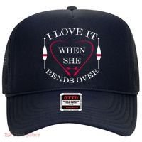 Love It When She Bends Over Funny Fishing Hat thumb 0