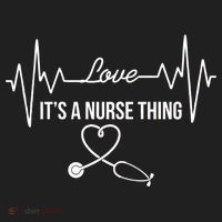 Love It's A Nurse Thing Stethoscop Heartbeat Heart Tumbler thumb 3