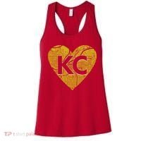 Love Kansas City Football Fan City Map Women's Tank Top thumb 0