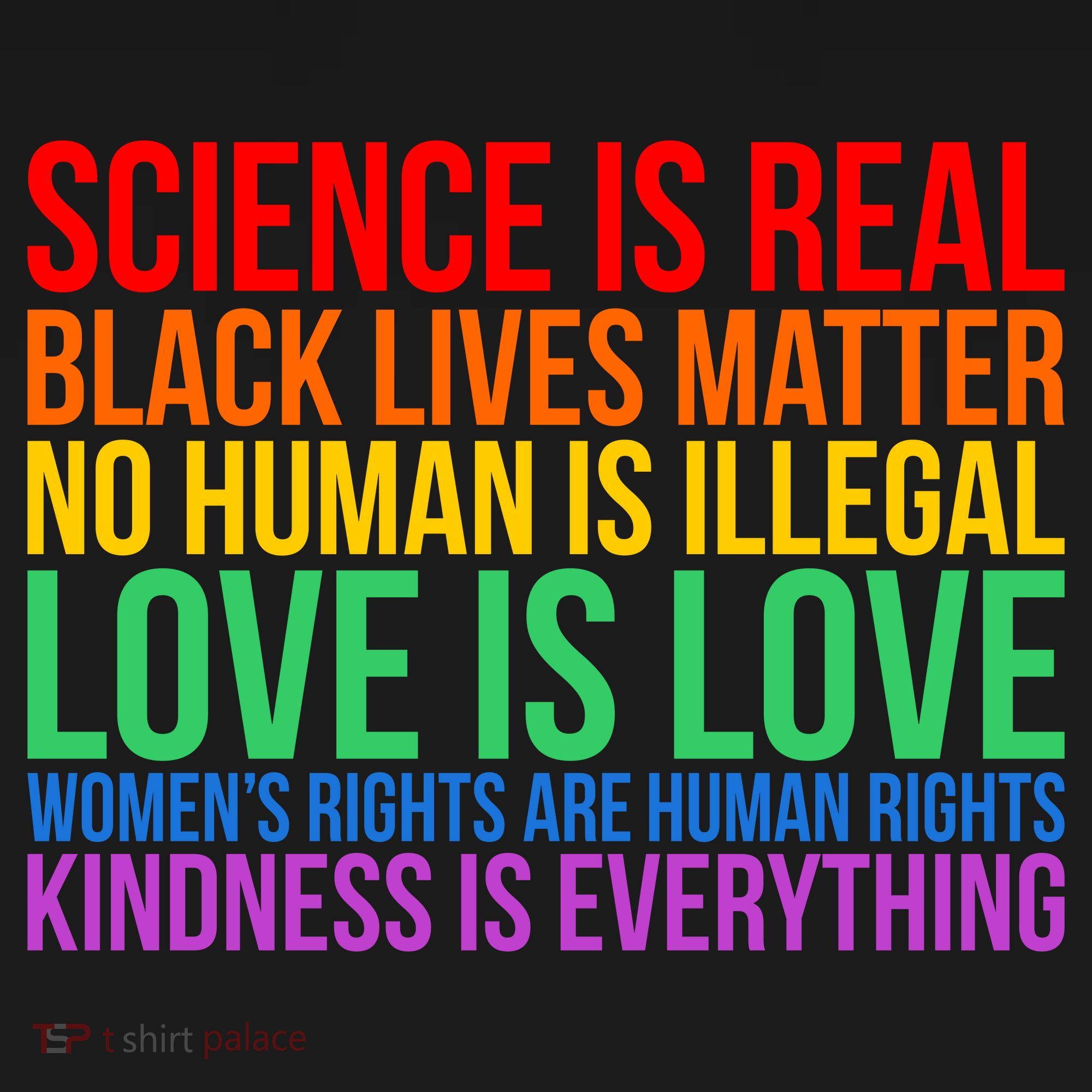 Love Kindness Science Black Lives LGBT Equality Doggie Tank