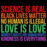 Love Kindness Science Black Lives LGBT Equality Coffee Mug thumb 5