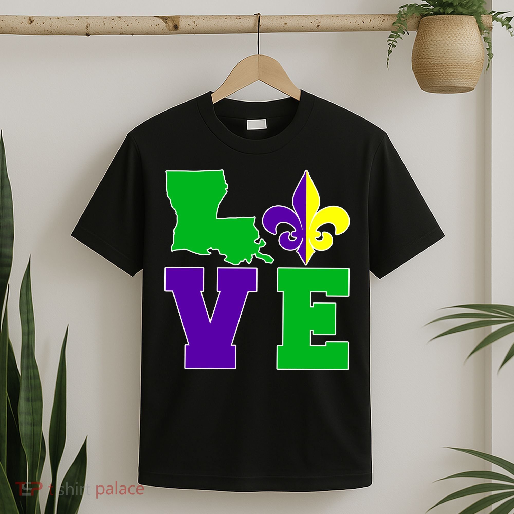 Love Mardi Gras Louisiana T-Shirt