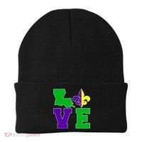 Love Mardi Gras Louisiana Beanie thumb 0