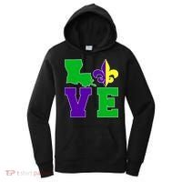 Love Mardi Gras Louisiana Women's Hoodie thumb 0