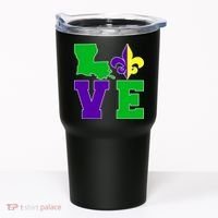 Love Mardi Gras Louisiana Tumbler thumb 0