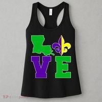 Love Mardi Gras Louisiana Women's Tank Top thumb 3