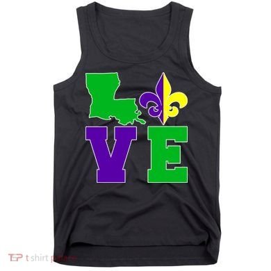 Love Mardi Gras Louisiana Tank Top