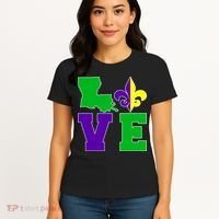 Love Mardi Gras Louisiana Women's T-Shirt thumb 4