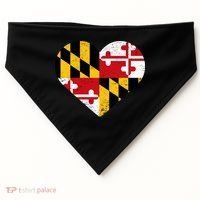Love Maryland USA-Made Doggie Bandana thumb 0