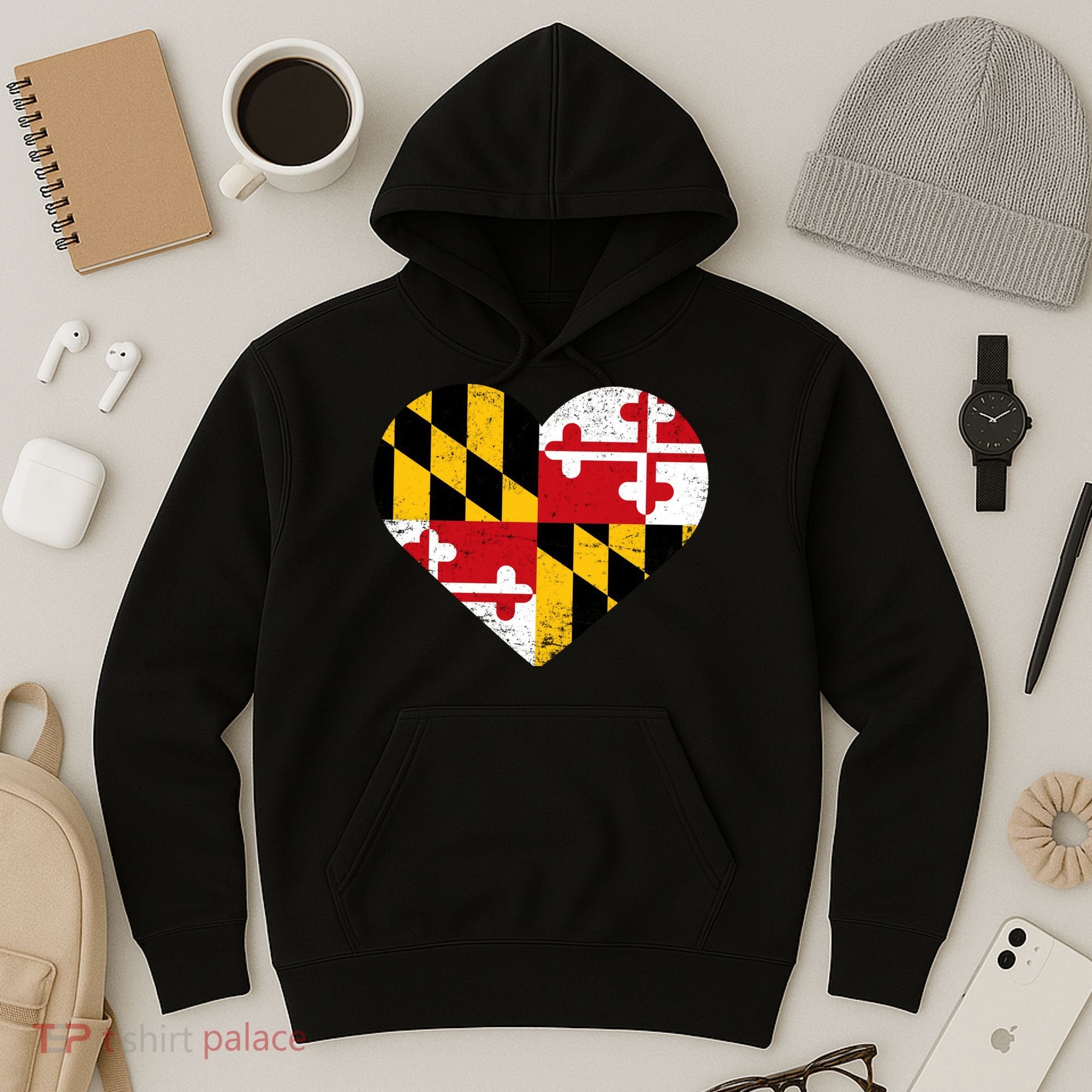 Love Maryland Hoodie