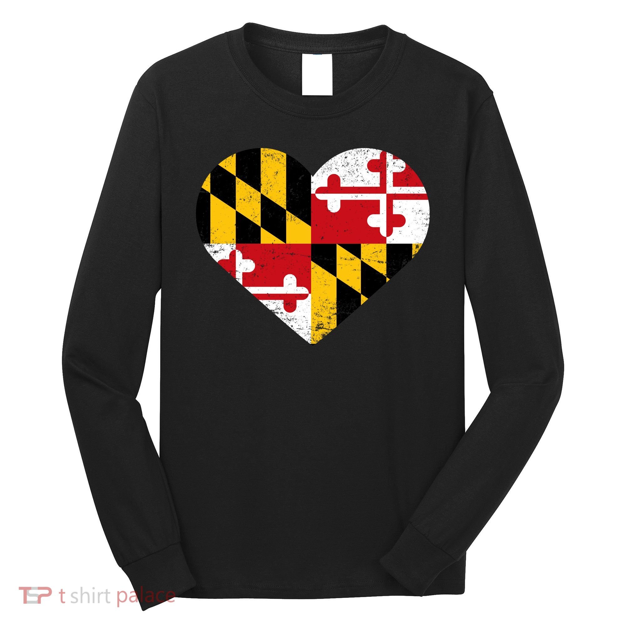 Love Maryland Long Sleeve Shirt