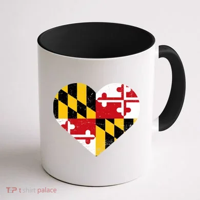 Love Maryland Coffee Mug back
