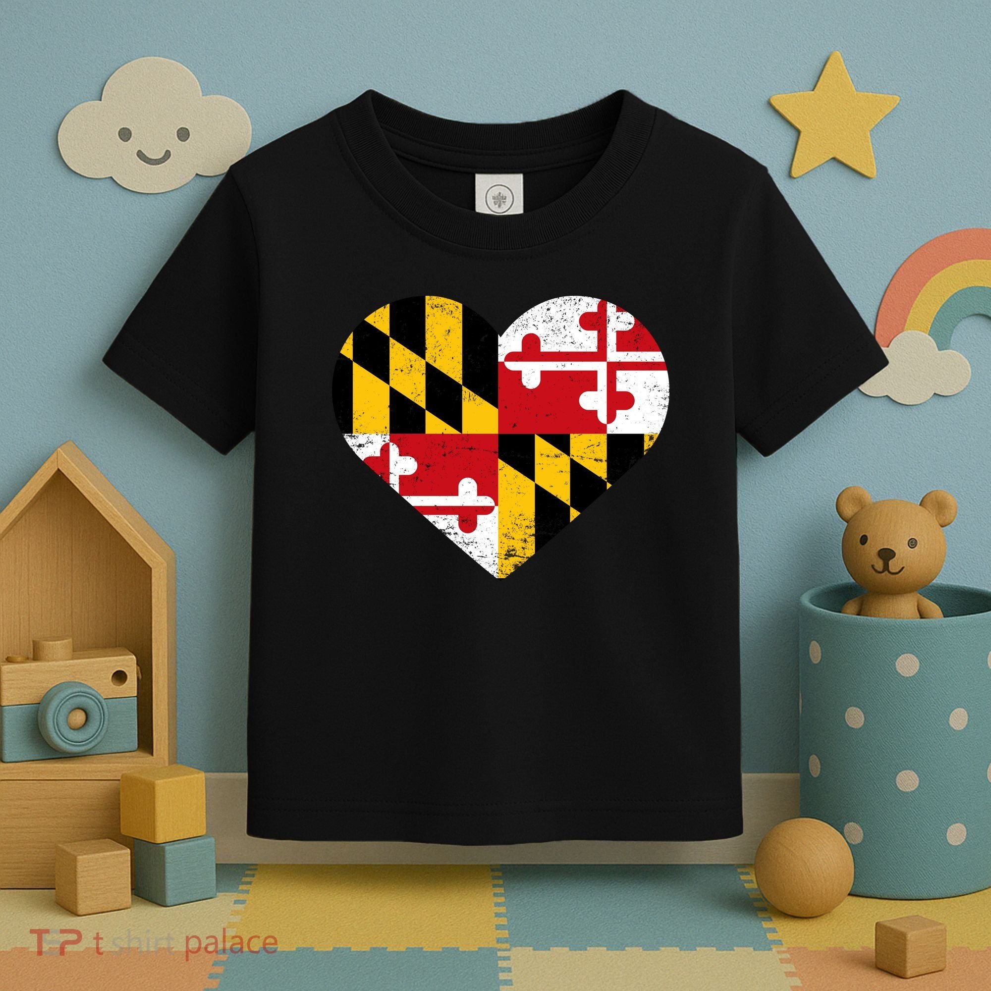 Love Maryland Toddler T-Shirt