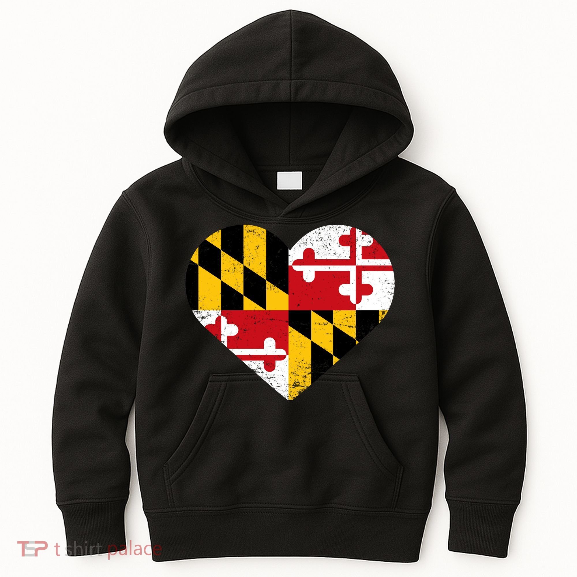 Love Maryland Kids Hoodie
