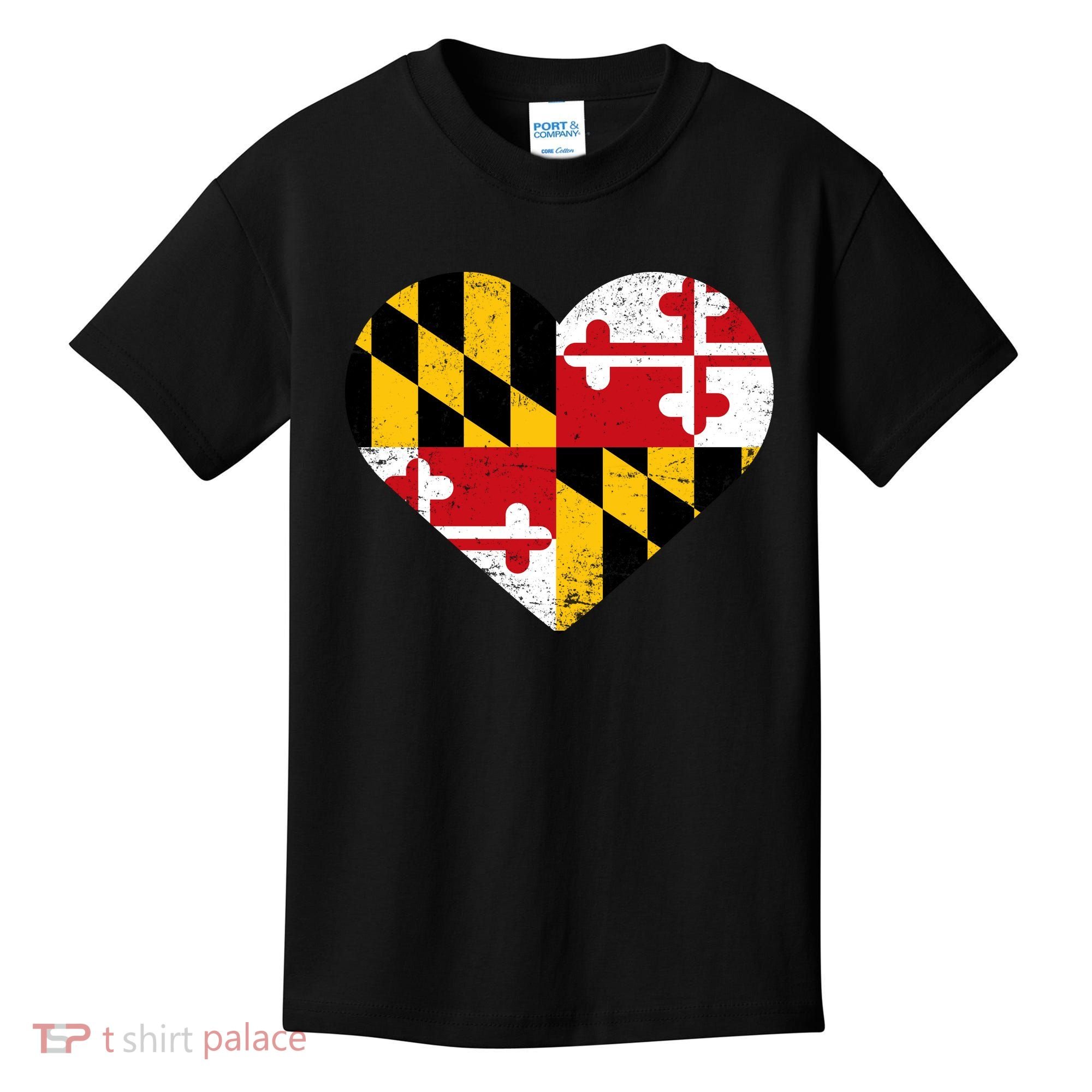 Love Maryland Kids T-Shirt