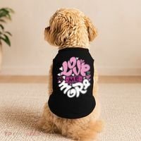 Love Me More Cute Hearts Doggie Tank thumb 2
