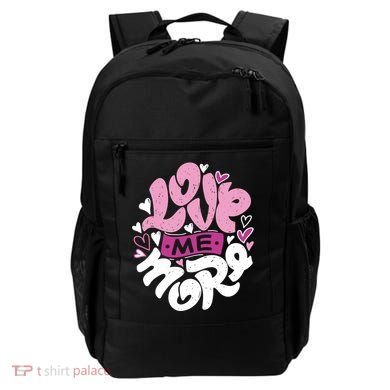 Love Me More Cute Hearts Backpack