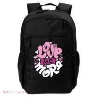 Love Me More Cute Hearts Backpack thumb 0