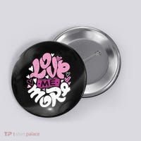 Love Me More Cute Hearts Button thumb 0