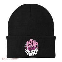 Love Me More Cute Hearts Beanie thumb 0