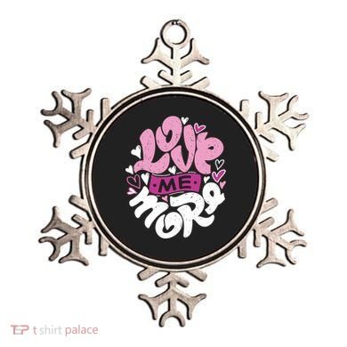 Love Me More Cute Hearts Ornament