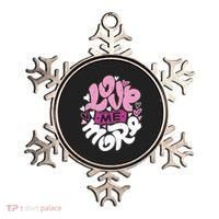 Love Me More Cute Hearts Ornament thumb 0