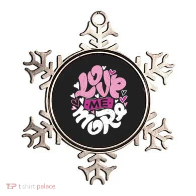 Love Me More Cute Hearts Ornament