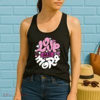 Love Me More Cute Hearts Women's Tank Top thumb 2