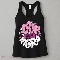 Love Me More Cute Hearts Women's Tank Top thumb 3