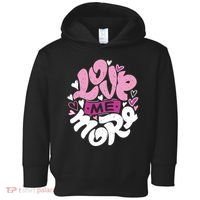 Love Me More Cute Hearts Toddler Hoodie thumb 0