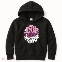 Love Me More Cute Hearts Kids Hoodie thumb 0