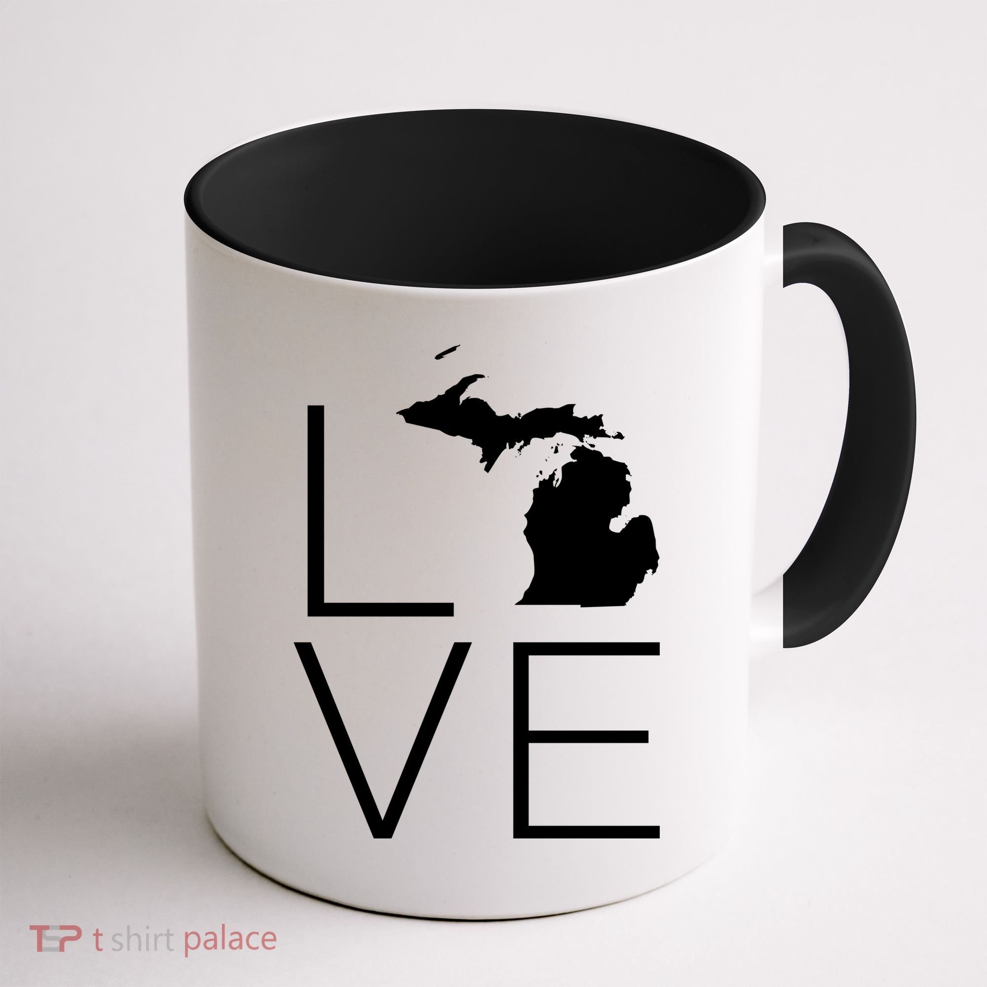 Love Michigan Coffee Mug