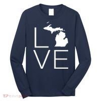 Love Michigan Long Sleeve Shirt thumb 0