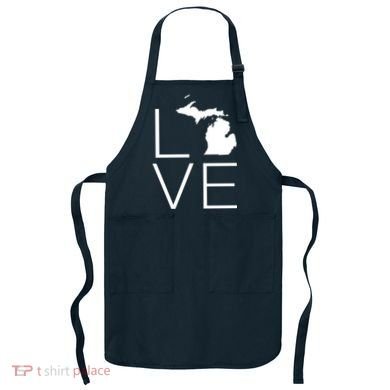 Love Michigan Apron