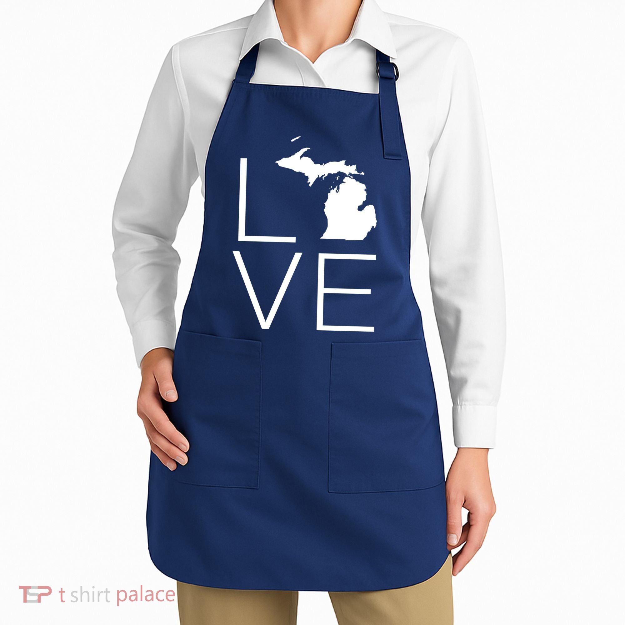 Love Michigan Apron