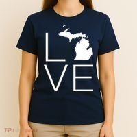 Love Michigan T-Shirt thumb 4