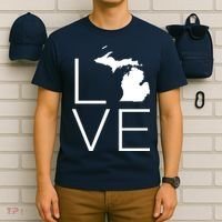 Love Michigan T-Shirt thumb 6
