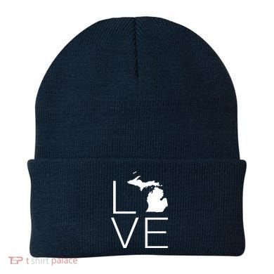 Love Michigan Beanie