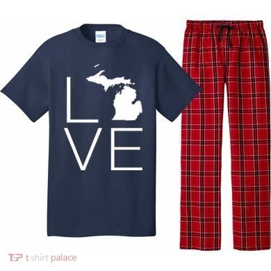 Love Michigan Pajama Set