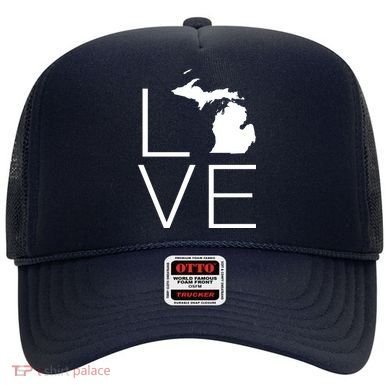 Love Michigan Hat