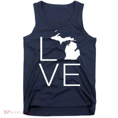 Love Michigan Tank Top