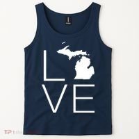 Love Michigan Tank Top thumb 2