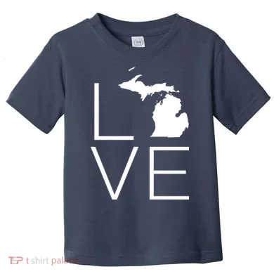Love Michigan Toddler T-Shirt