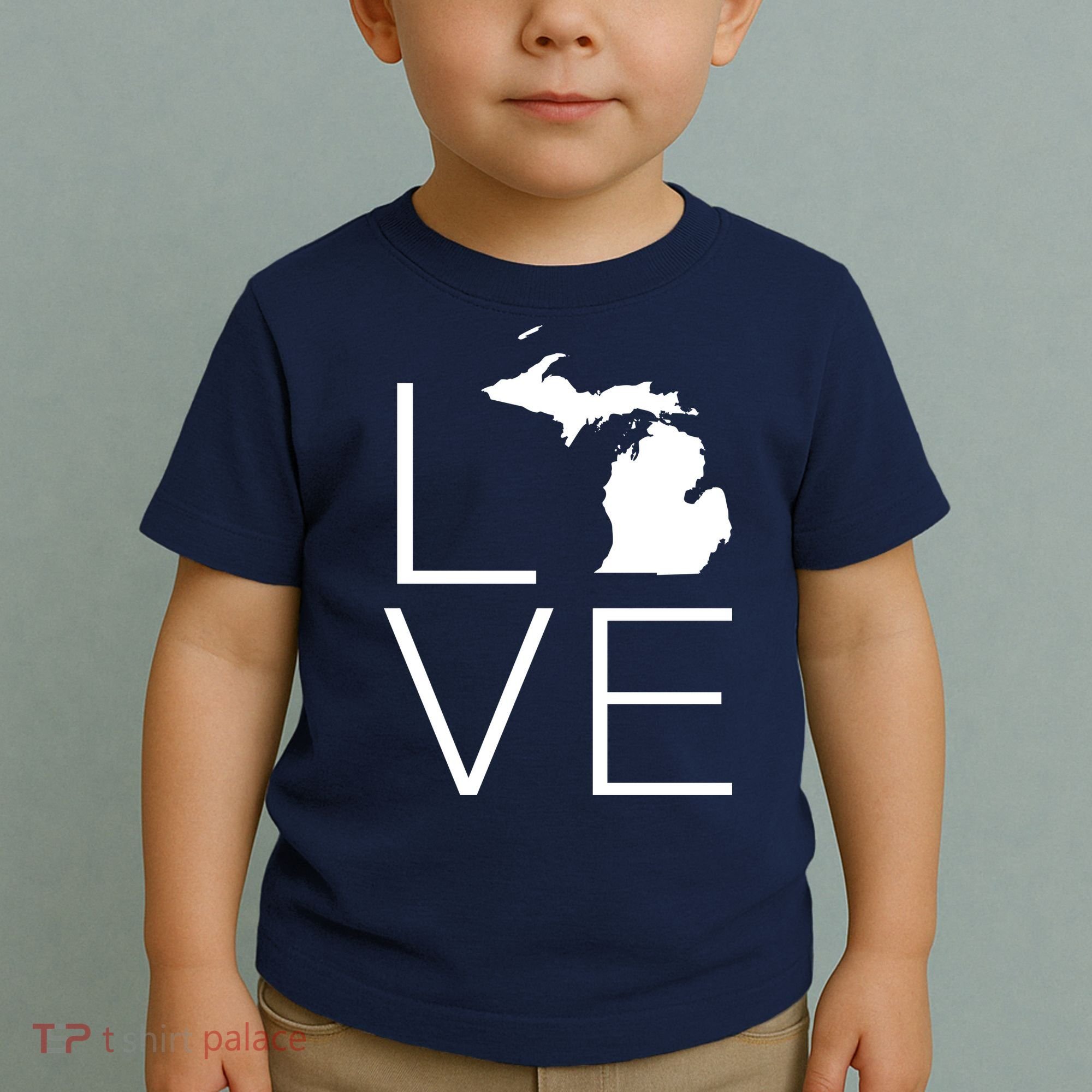 Love Michigan Toddler T-Shirt
