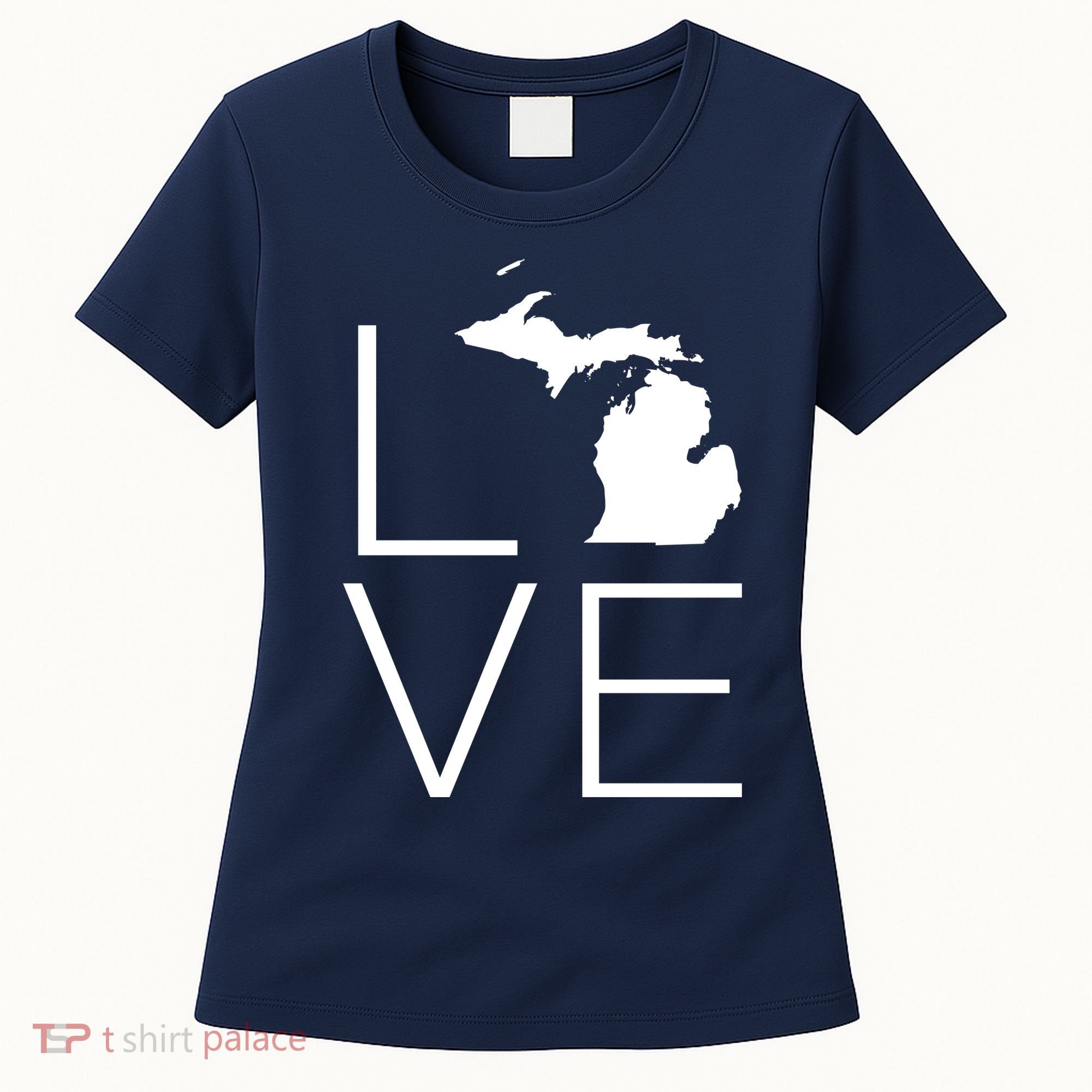 Love Michigan Women's T-Shirt