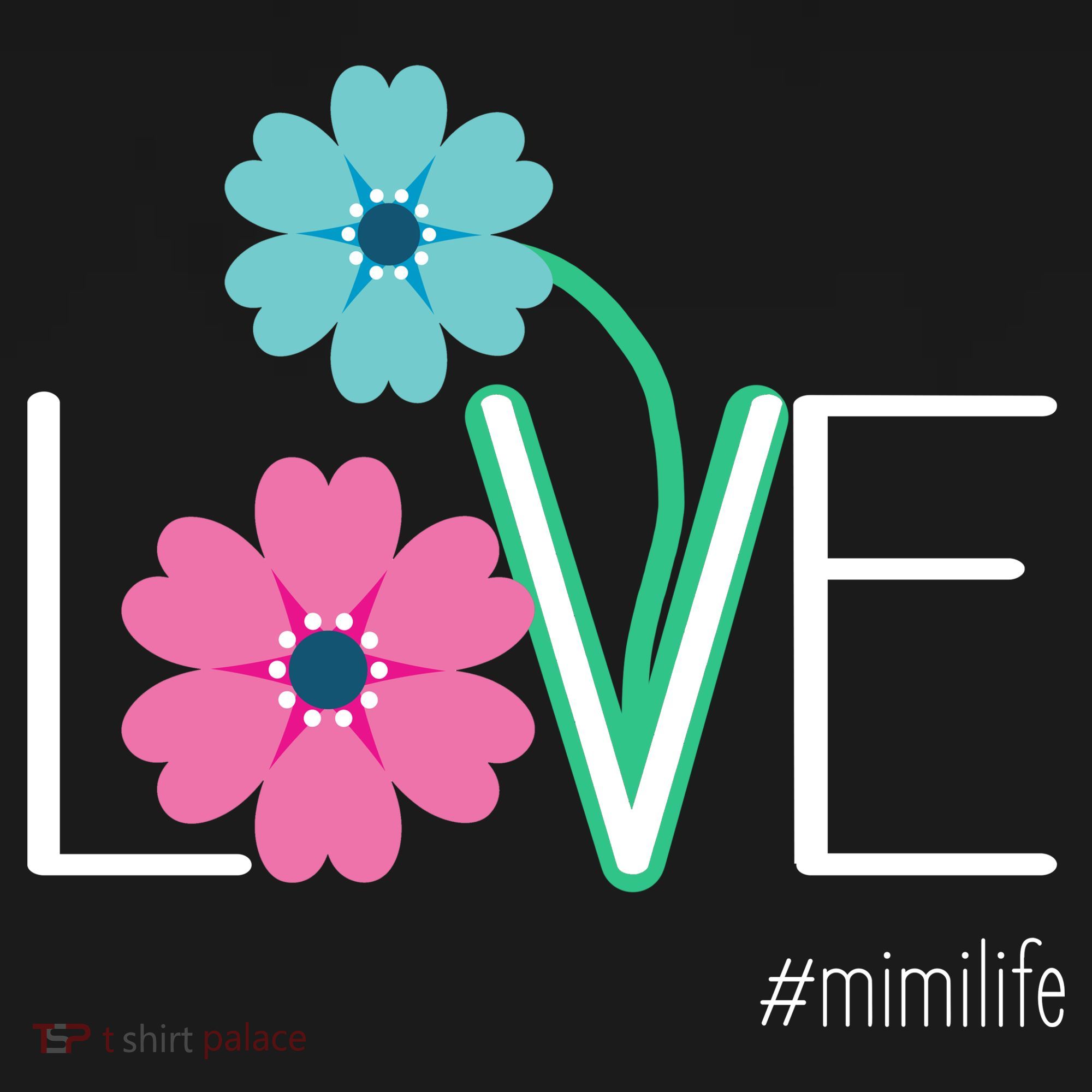 Love Mimi Flower MimiLife Backpack