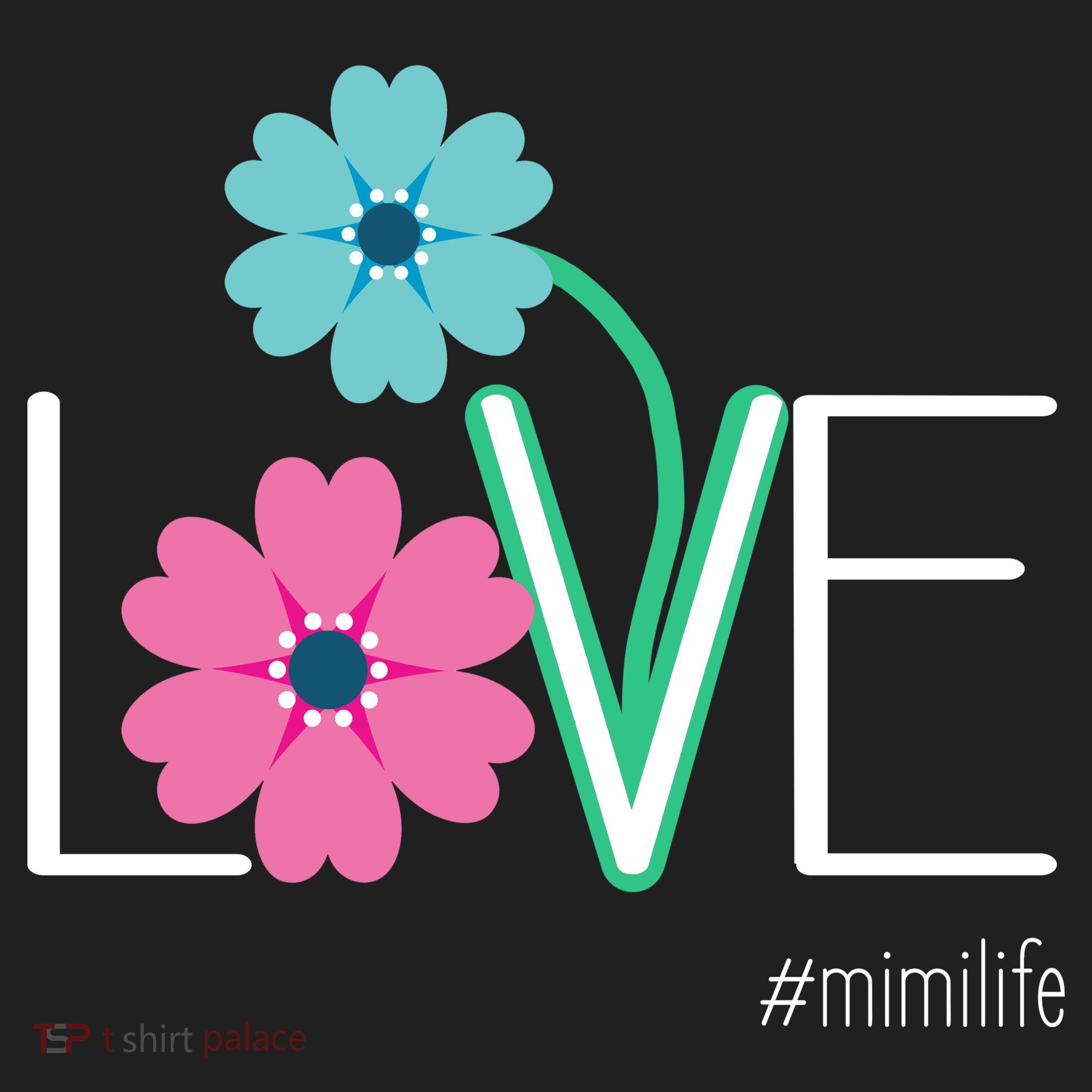 Love Mimi Flower MimiLife Tumbler
